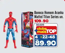 Rede Top Boneco Homem Aranha Mattel Titan Series un. oferta