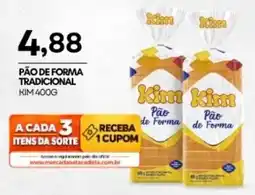 Mercadão Atacadista Pão de forma tradicional oferta