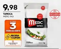 Mercadão Atacadista Tapioca merc 1kg oferta
