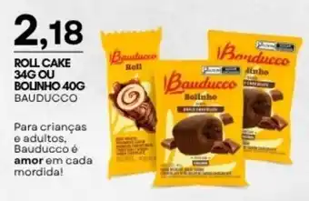 Roll cake ou bolinho