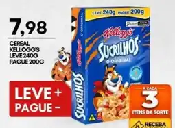 Mercadão Atacadista Cereal kellogg's sucrilhos o original oferta