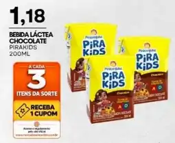 Mercadão Atacadista bebida láctea chocolate pirakids oferta