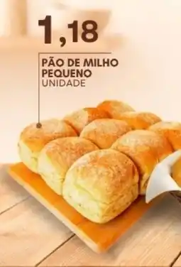 Mercadão Atacadista Pão de milho pequeno oferta