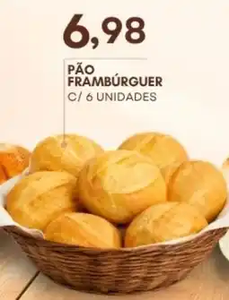 Mercadão Atacadista Pão frambúrger oferta
