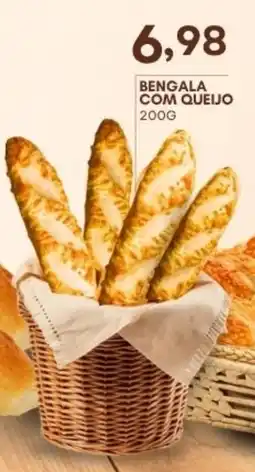 Mercadão Atacadista Bengala com queijo oferta