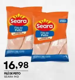 Mercadão Atacadista Filé de peito seara oferta