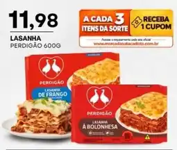 Mercadão Atacadista Lasanha perdigão oferta