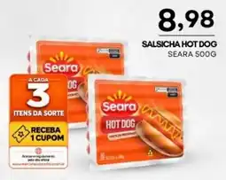 Mercadão Atacadista Salsicha hot dog oferta