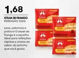 Mercadão Atacadista Steak de frango perdigão 100g oferta