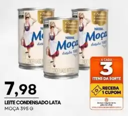 Mercadão Atacadista Leite condensado lata moça oferta