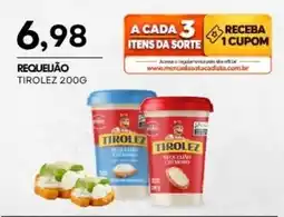 Mercadão Atacadista Requeijão tirolez oferta