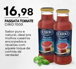 Mercadão Atacadista Passata tomate cirio 700g oferta
