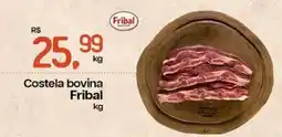 Cometa Supermercados Costela bovina Fribal oferta