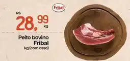 Cometa Supermercados Peito bovino Fribal oferta