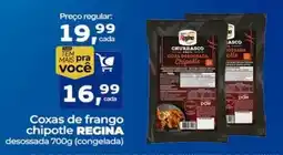 Cometa Supermercados Coxas de frango chipotle regina oferta