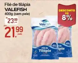 Cometa Supermercados Filé de tilápia valefish oferta