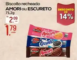 Cometa Supermercados Biscoito recheado amori ou escureto oferta