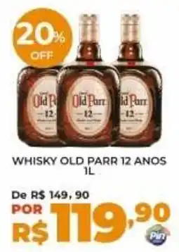 Pinheiro Supermercado Whisky old parr 12 anos oferta