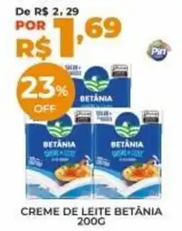 Pinheiro Supermercado Creme de leite betânia oferta