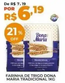 Pinheiro Supermercado Farinha de trigo dona maria tradicional oferta