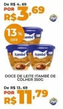 Pinheiro Supermercado Doce de leite itambé de colher oferta