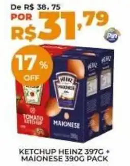 Pinheiro Supermercado ketchup heinz maionese oferta