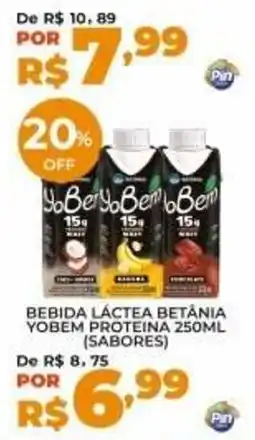 Pinheiro Supermercado bebida láctea betânia yobem proteína oferta