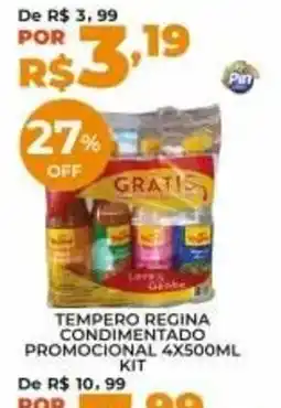 Pinheiro Supermercado Tempero regina condimentado oferta