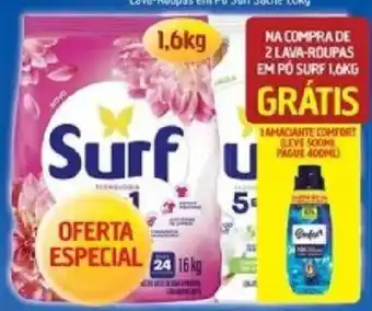 Supermercados Guanabara Lava-roupas em pó surf 1,6kg oferta