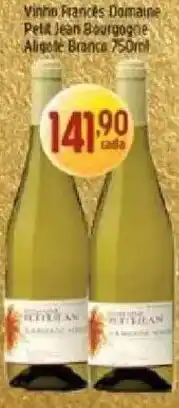 Supermercados Guanabara Vinho francês domaine petit jean bourgogne aligoté branco oferta