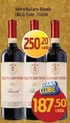 Supermercados Guanabara Vinho Italiano Barolo DOCG Tinto oferta
