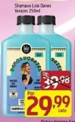 Supermercados Guanabara Shampoo Lola Danos Vorazes 250ml oferta