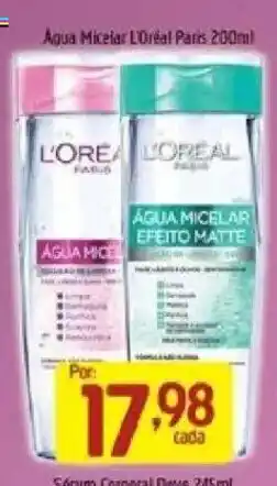Supermercados Guanabara água micelar l'oreal paris oferta