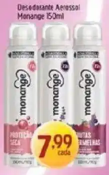 Supermercados Guanabara Desodorante Aerossol Monange oferta
