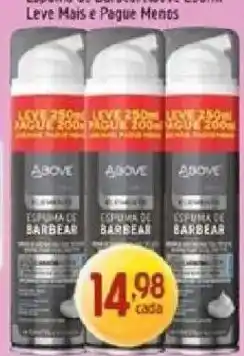 Supermercados Guanabara Espuma de barbear oferta