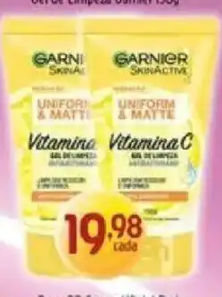 Supermercados Guanabara Garnier skinactive uniform & matte vitamina c gel de limpeza antibrilho oferta
