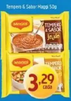Supermercados Guanabara Tempero & Sabor Maggi feijão oferta
