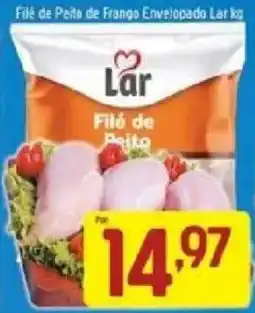 Supermercados Guanabara Filé de Peito de Frango Envolopado Lar oferta