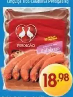 Supermercados Guanabara Linguiça Tipo Calabresa Perdigão oferta