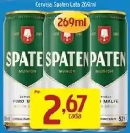 Supermercados Guanabara Cerveja Spaten Lata oferta