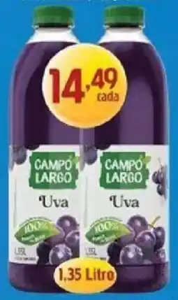 Supermercados Guanabara Campo largo uva oferta