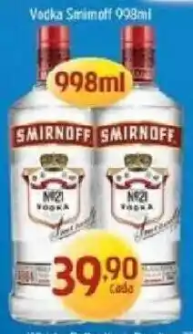 Supermercados Guanabara Vodka smirnoff oferta