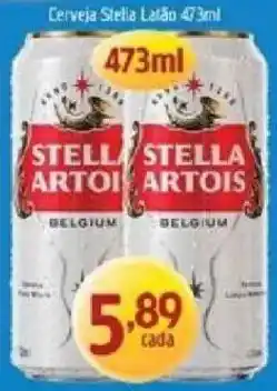 Supermercados Guanabara Cerveja Stella Latão oferta