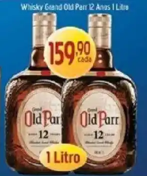 Supermercados Guanabara Whisky Grand Old Parr 12 Anos oferta