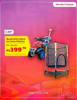 Le Biscuit Quadriciclo Maral ou Cama Elástica oferta