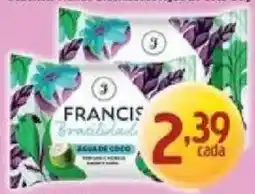 Supermercados Guanabara francis fragrância água de coco oferta