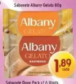 Supermercados Guanabara Sabonete albany gelato oferta