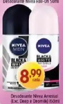 Supermercados Guanabara Desodorante nivea roll-on 50ml oferta