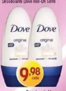 Supermercados Guanabara Desodorante dove roll-on oferta