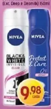 Supermercados Guanabara Nivea black & white invisible clear oferta